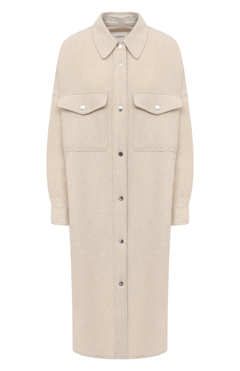 Шерстяное пальто ISABEL MARANT ETOILE, арт. MA0902-21P064E/F0NTIA, фото 1