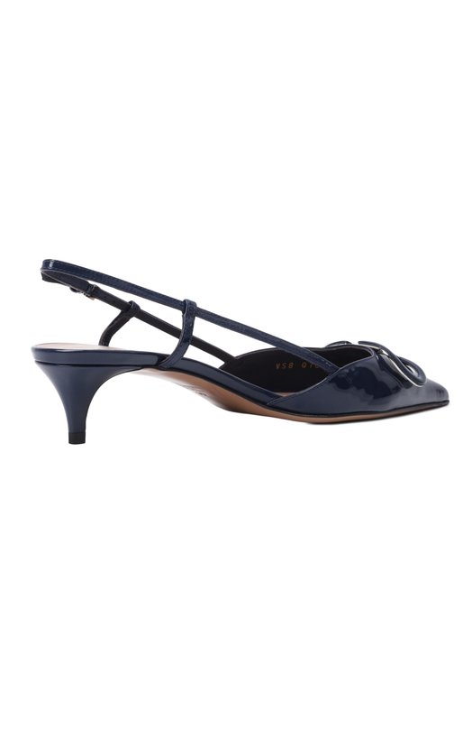 Кожаные туфли Vlogo Signature 40 Valentino 8W2S0Q70/TMK Синий  8W2S0Q70/TMK Фото 5