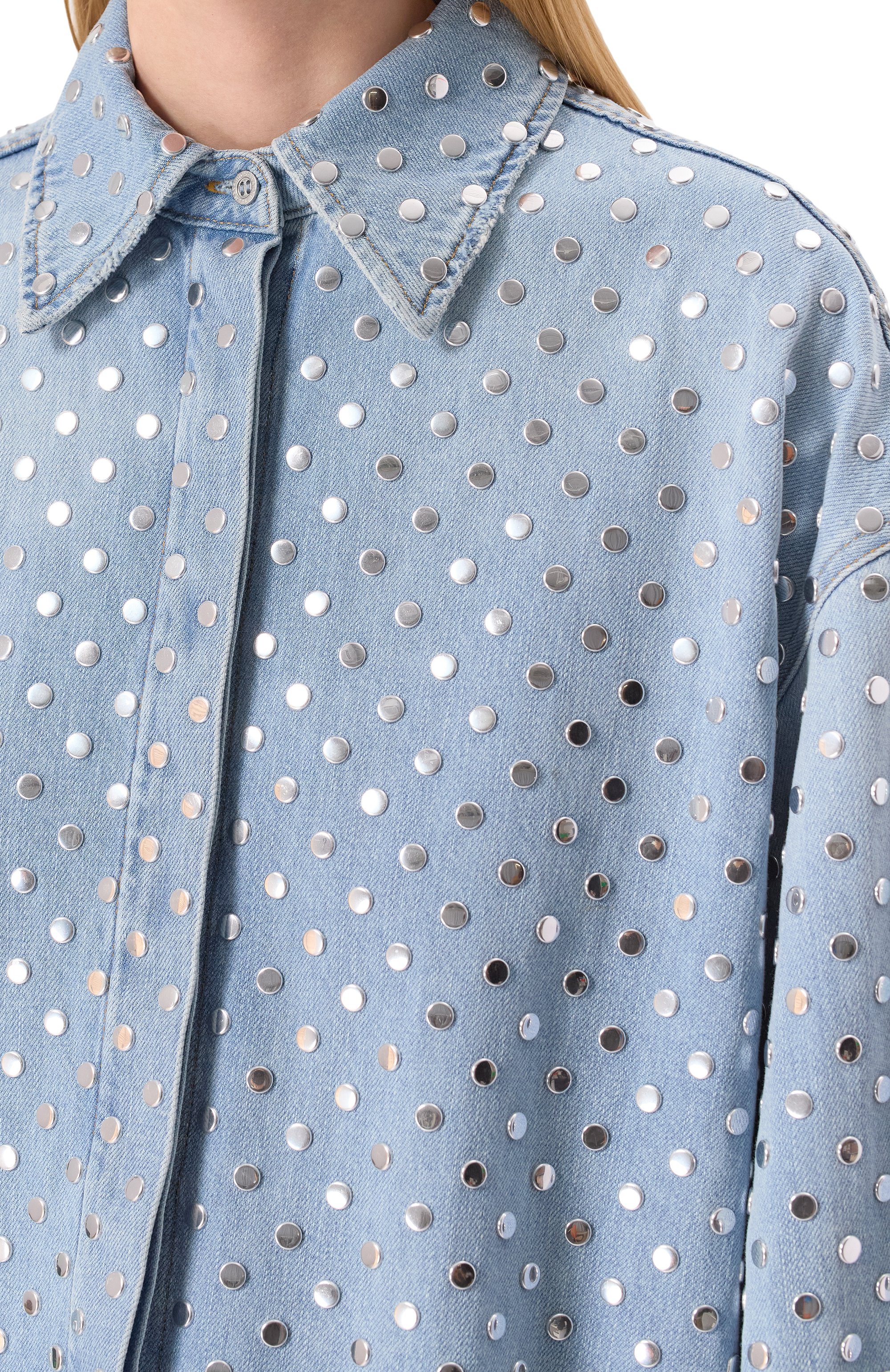 Джинсовая рубашка 7 FOR ALL MANKIND, арт. 7N109555BHL, фото 5