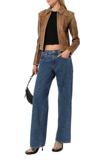 Кожаная куртка DIESEL, арт. A08797/0WEAU, фото 2