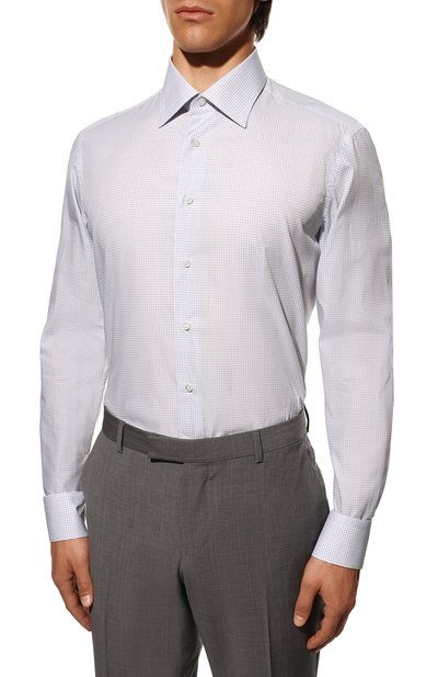 Хлопковая сорочка ZILLI, арт. MFX-13068-365607/ZS43, фото 3