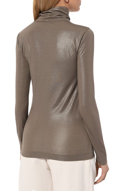 Водолазка из хлопка и вискозы BRUNELLO CUCINELLI, арт. MG922EF214, фото 4