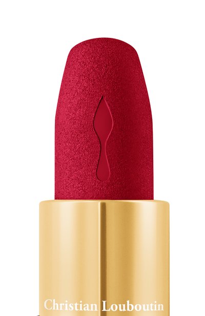 Матовая помада для губ rouge louboutin velvet matte on the go, оттенок rouge louboutin CHRISTIAN LOUBOUTIN, арт. 8435415063609, фото 3