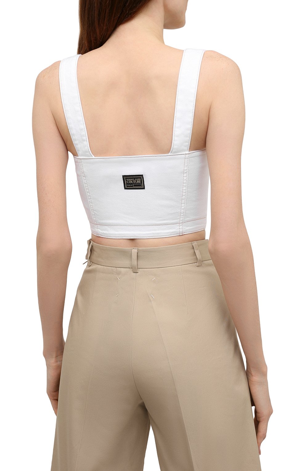Джинсовый топ VERSACE JEANS COUTURE, арт. D3HWA67I-WDP257 IC0N/HRV4N, фото 4