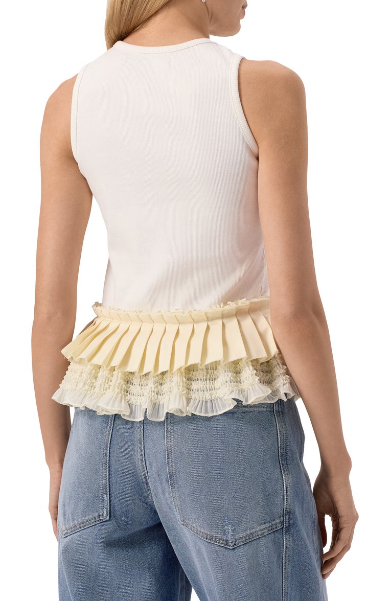 Хлопковый топ ROKH, арт. R0CA305, фото 4