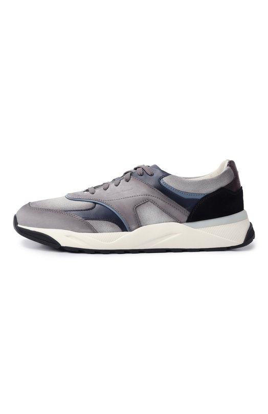 Кожаные кроссовки Innova Santoni MBIG22112BINGXUB Серый  MBIG22112BINGXUB Фото 4