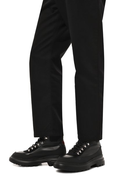 Кожаные хайкеры CAMERLENGO, арт. 16649/NER0, фото 3