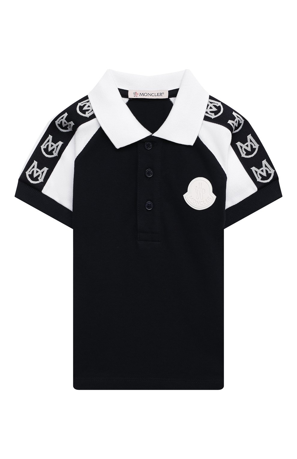 Хлопковое поло MONCLER, арт. G1-951-8A705-20-8496F, фото 1