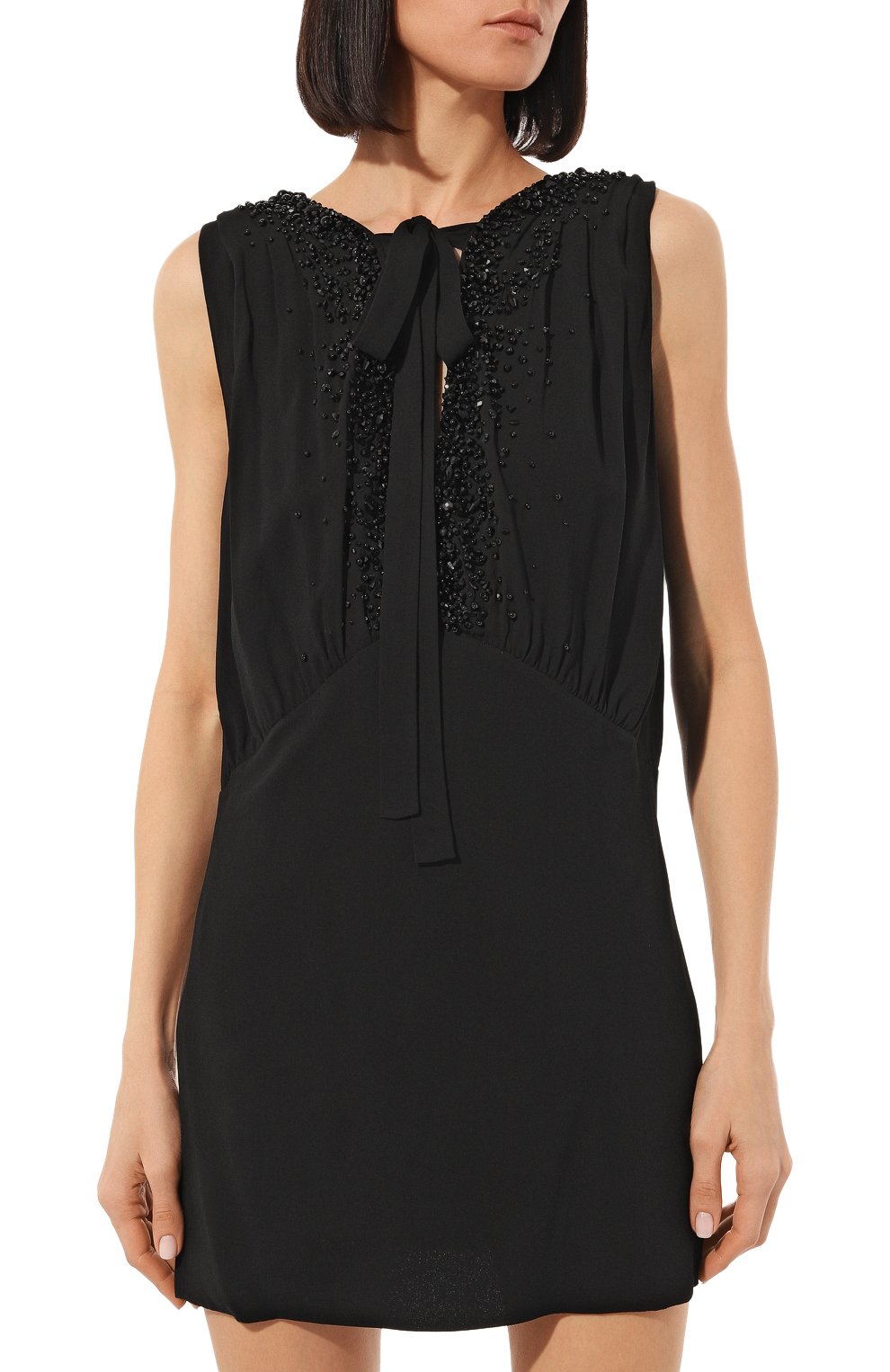 Платье из вискозы PRADA, арт. P36U7R-1RWS-F0002-182, фото 3