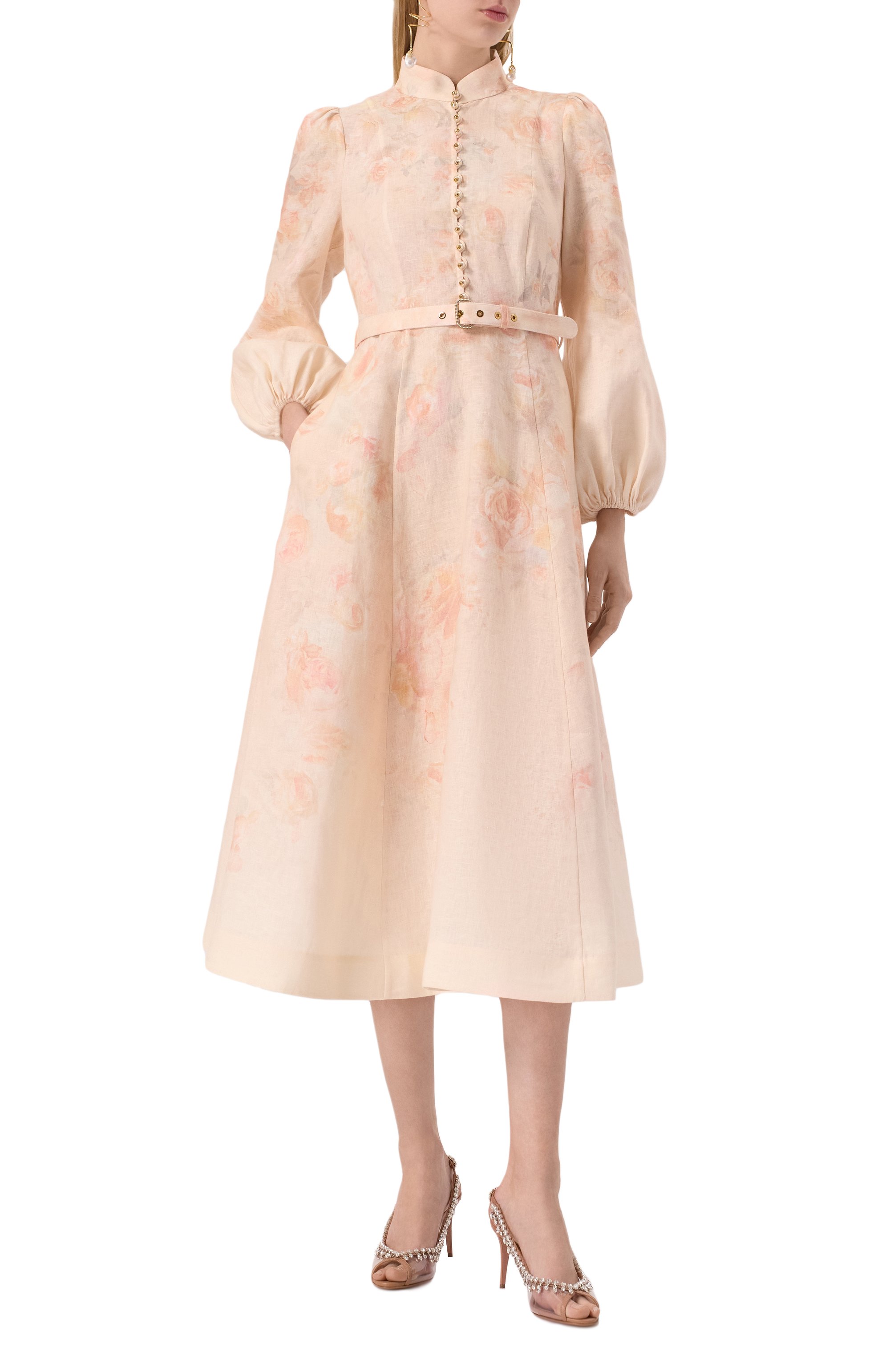 Льняное платье ZIMMERMANN, арт. 9143DR251, фото 2