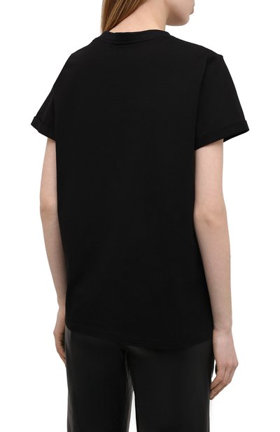 Хлопковая футболка SEVEN LAB, арт. T20-S black, фото 4