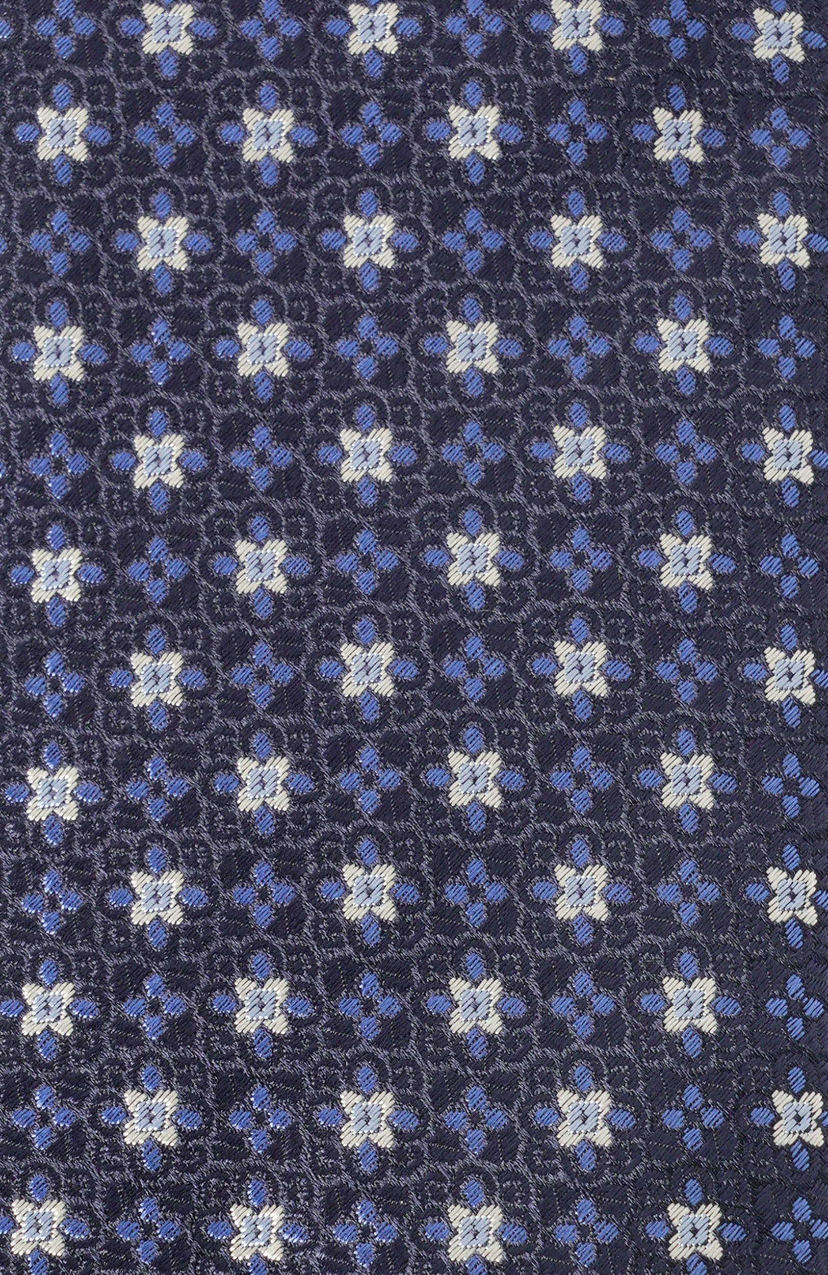 Шелковый галстук CANALI темно-синего цвета по цене 21450 руб., арт. 18/HJ04716, фото 4 Шелковый галстук CANALI, арт. 18/HJ04716, фото 4