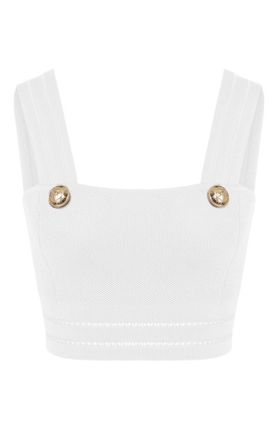 Женский топ из вискозы BALMAIN, арт. TF10000/K043