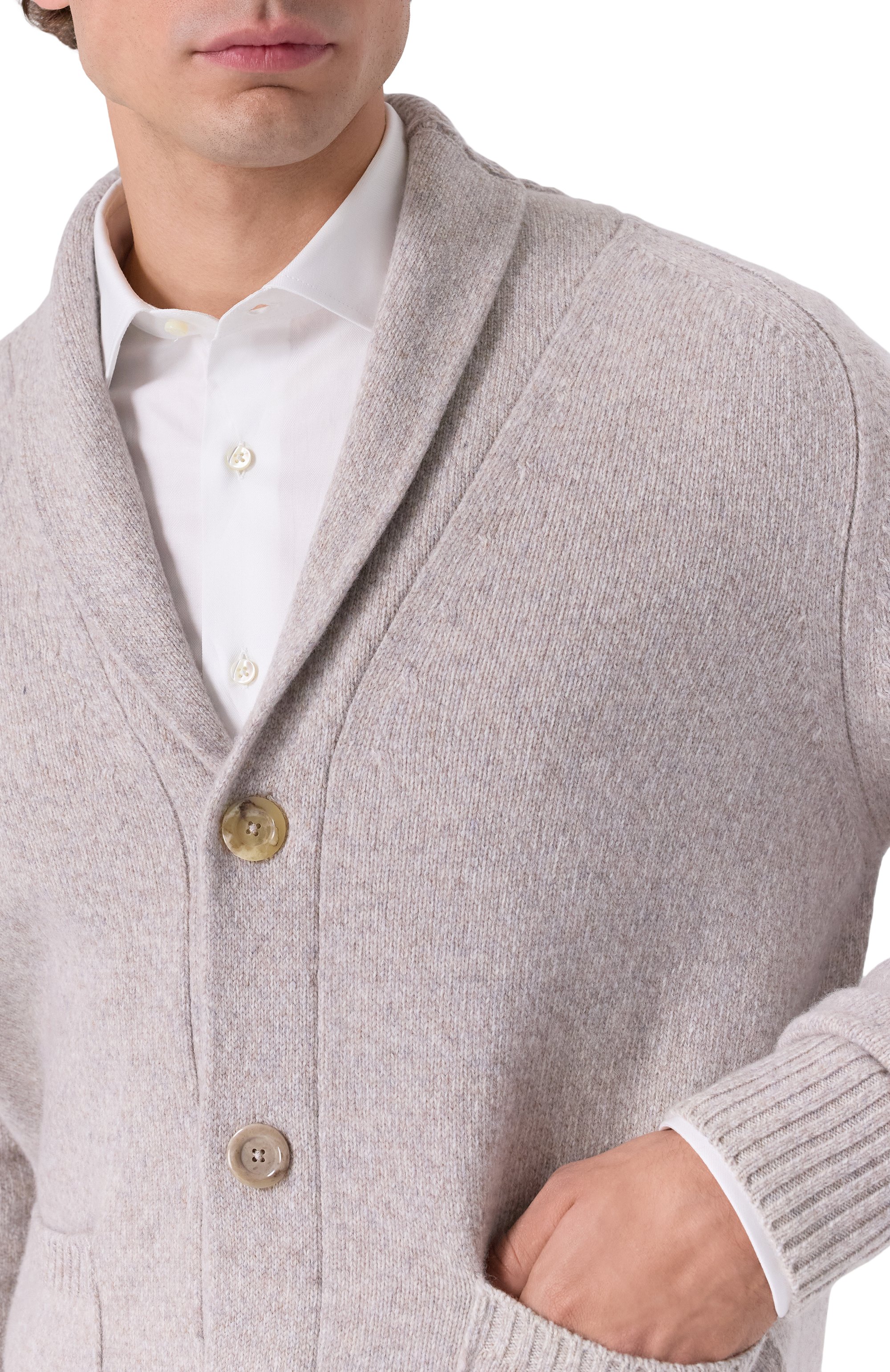 Шерстяной кардиган ANDREA CAMPAGNA, арт. M5625-6452T, фото 5