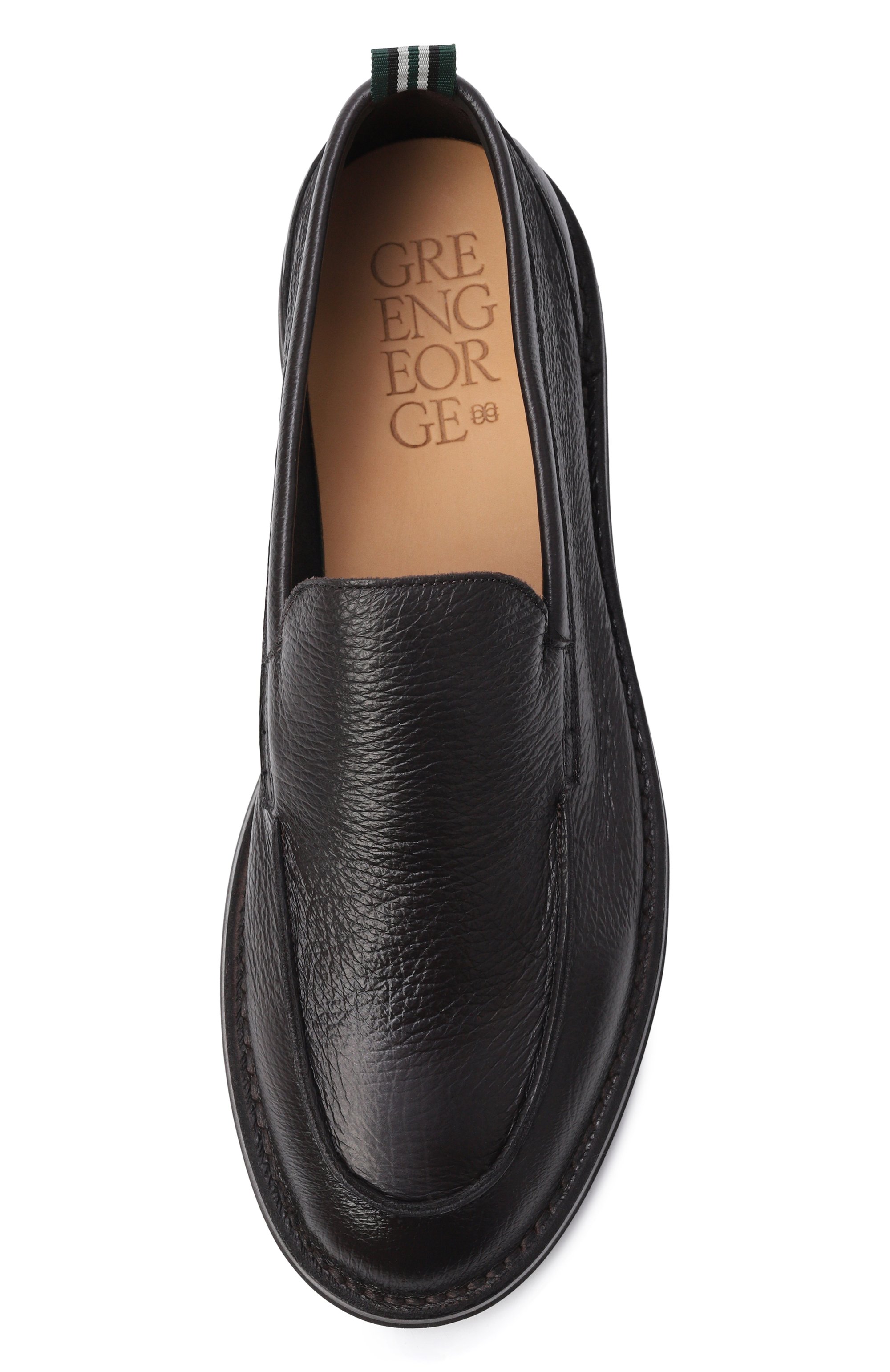 Кожаные лоферы GREEN GEORGE, арт. 1049/CERV0, фото 5