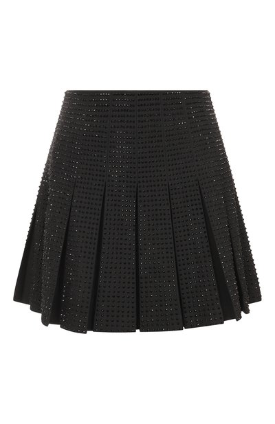 Женская юбка-плиссе с отделкой стразами PINKO, арт. 105926/A287