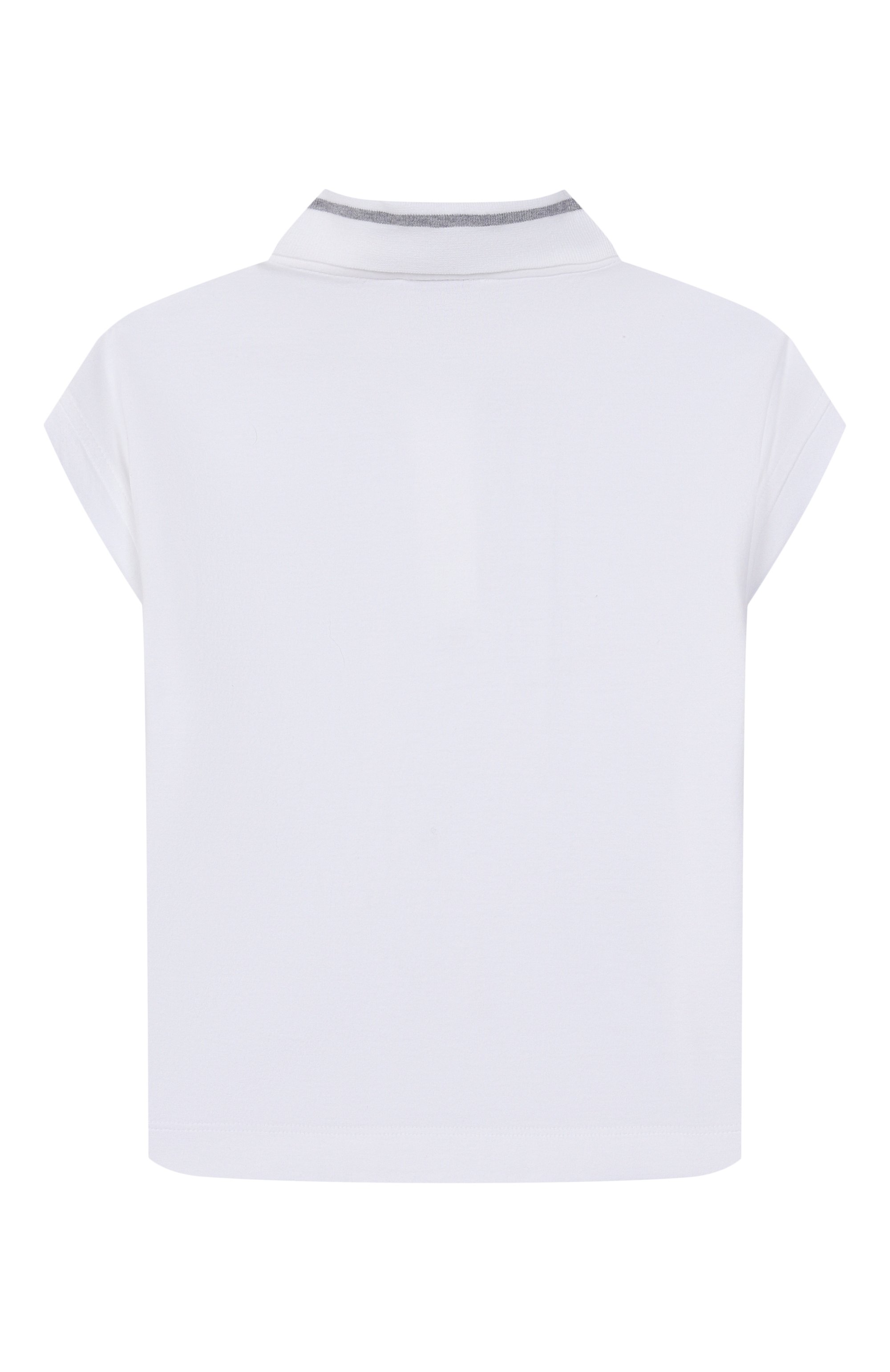 Хлопковое поло BRUNELLO CUCINELLI, арт. B0T81T441A, фото 2