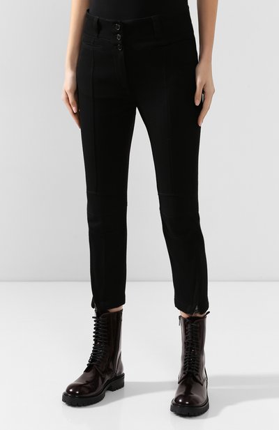 Брюки из смеси шерсти и хлопка ANN DEMEULEMEESTER, арт. 1902-1422-167-099, фото 3