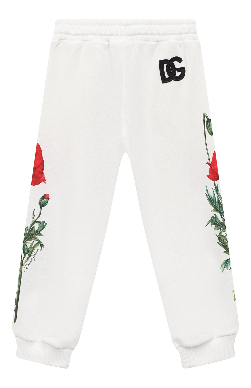 Хлопковые джоггеры DOLCE & GABBANA, арт. L5JP9T/G7G9Q/2-6, фото 2