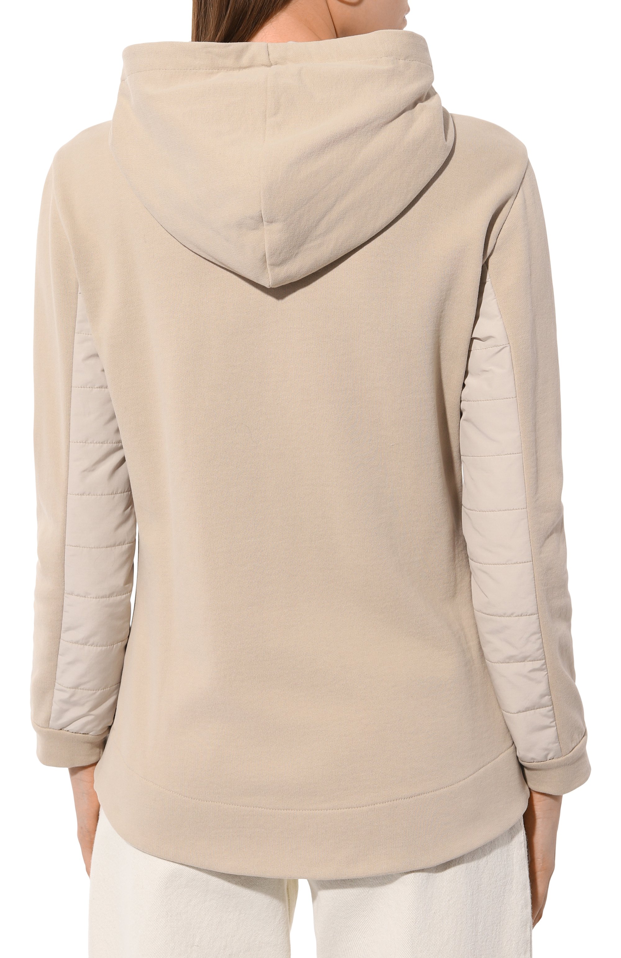 Комбинированная толстовка BRUNELLO CUCINELLI, арт. MN05NDK306, фото 4