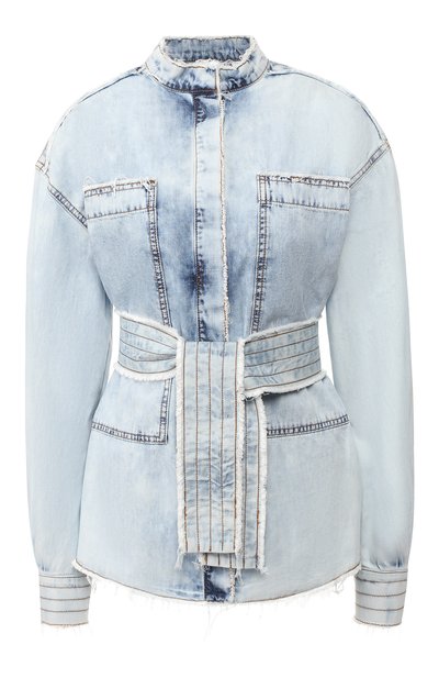 Женский джинсовый жакет BALMAIN, арт. RF02410/D053