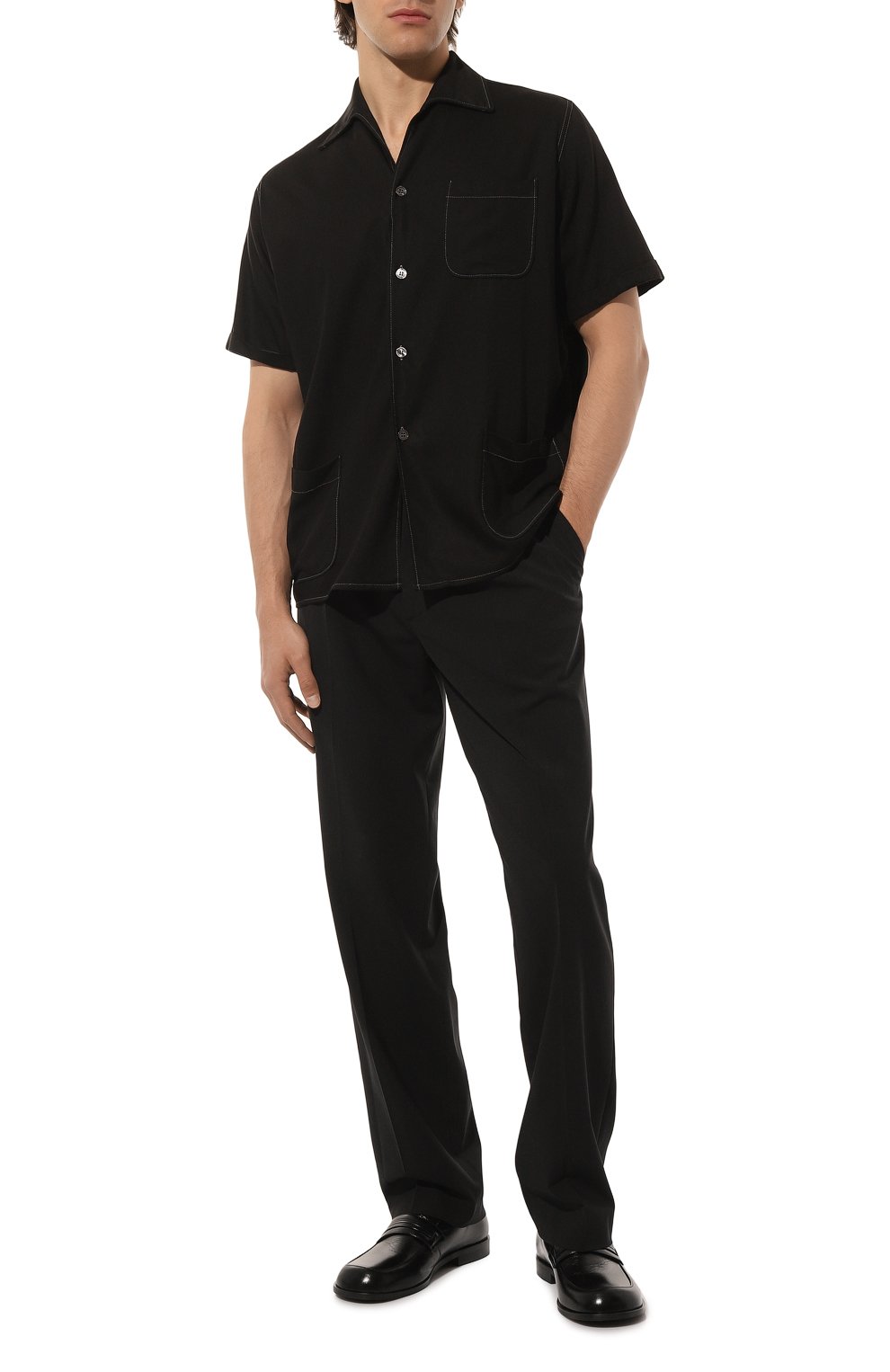 Рубашка из вискозы MAISON MARGIELA, арт. S50DR0003/S60495, фото 2