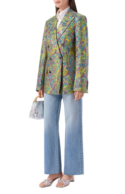 Жакет из вискозы и хлопка DRIES VAN NOTEN, арт. 261-010440/3154, фото 2