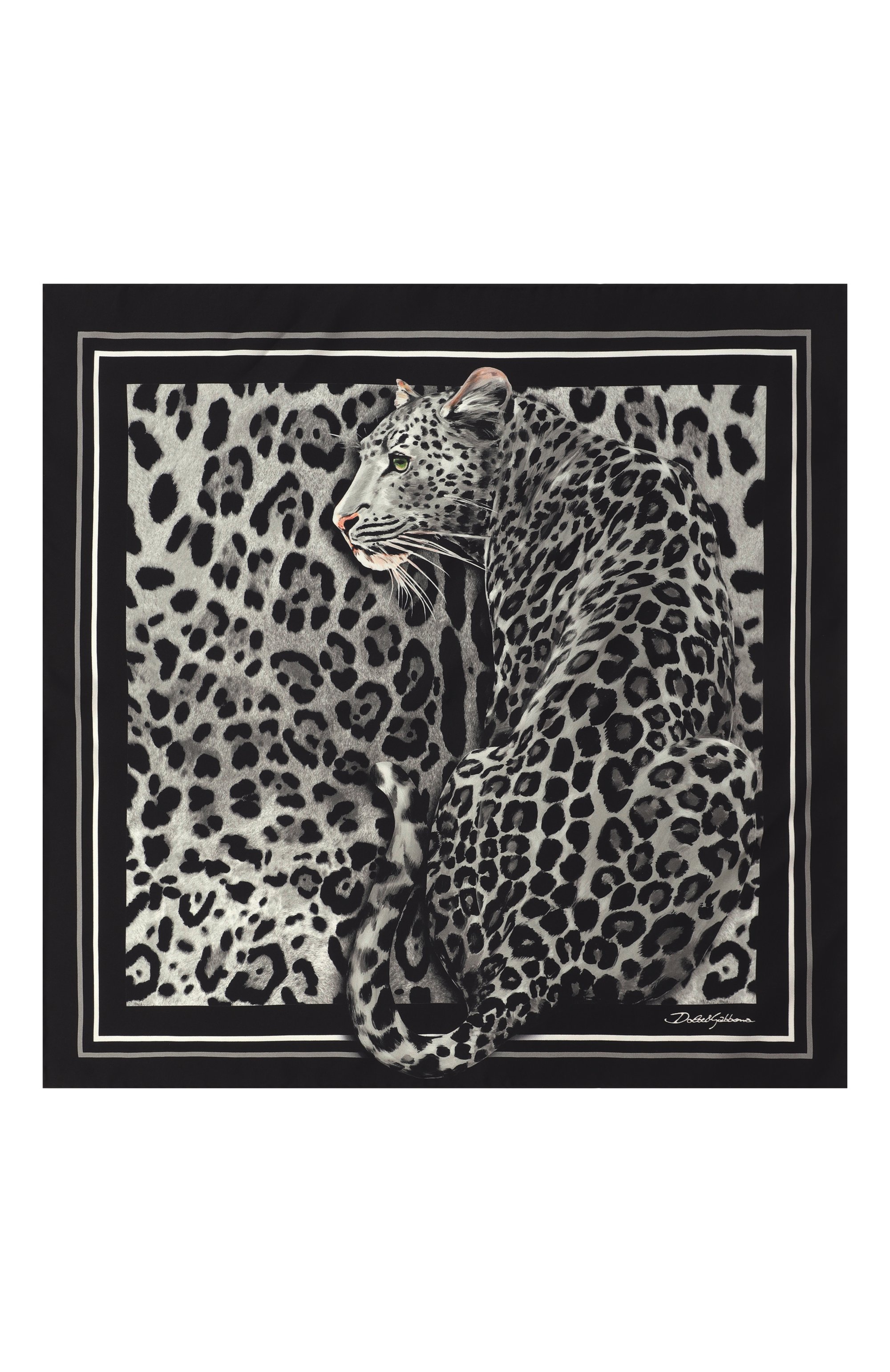 Шелковый платок DOLCE & GABBANA, арт. FN093R/GDCUU, фото 3