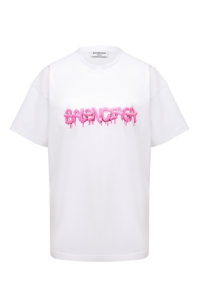 Хлопковая футболка BALENCIAGA, арт. 612965/TLVF1, фото 1
