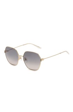 Женские солнцезащитные очки GUCCI черного цвета, арт. GG1285SA 001 | Фото 1 (Нос: Не проставлено; Региональные ограничения белый список (Axapta Mercury): Не проставлено; Тип очков: С/з; Материал: Металл; Очки форма: Квадратные; Оптика Гендер: оптика-женское)