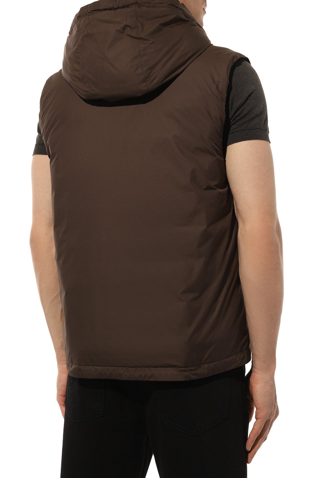 Пуховый жилет YVES SALOMON, арт. 24EHG01468B13W, фото 4