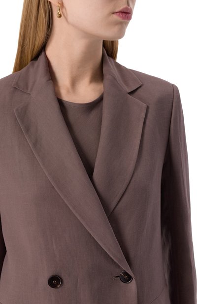 Жакет из вискозы и льна ANTONELLI FIRENZE, арт. N3565/935, фото 5