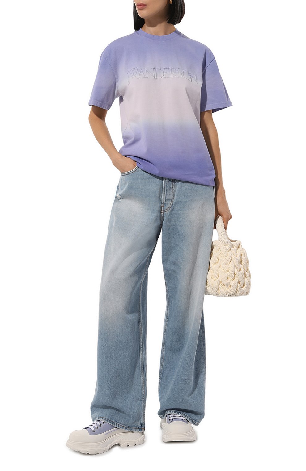 Хлопковая футболка JW ANDERSON, арт. JT0244/PG1551, фото 2