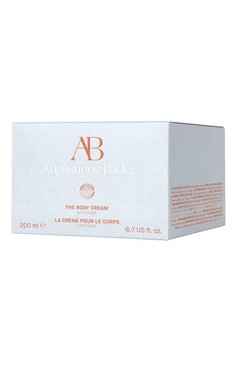 Крем для тела the body cream (200ml) AUGUSTINUS BADER бесцветного цвета, арт. 5060552902141 | Фото 3 (Региональные ограничения белый список (Axapta Mercury): Не проставлено; Нос: Не проставлено; Тип продукта: Кремы; Назначение: Для тела)