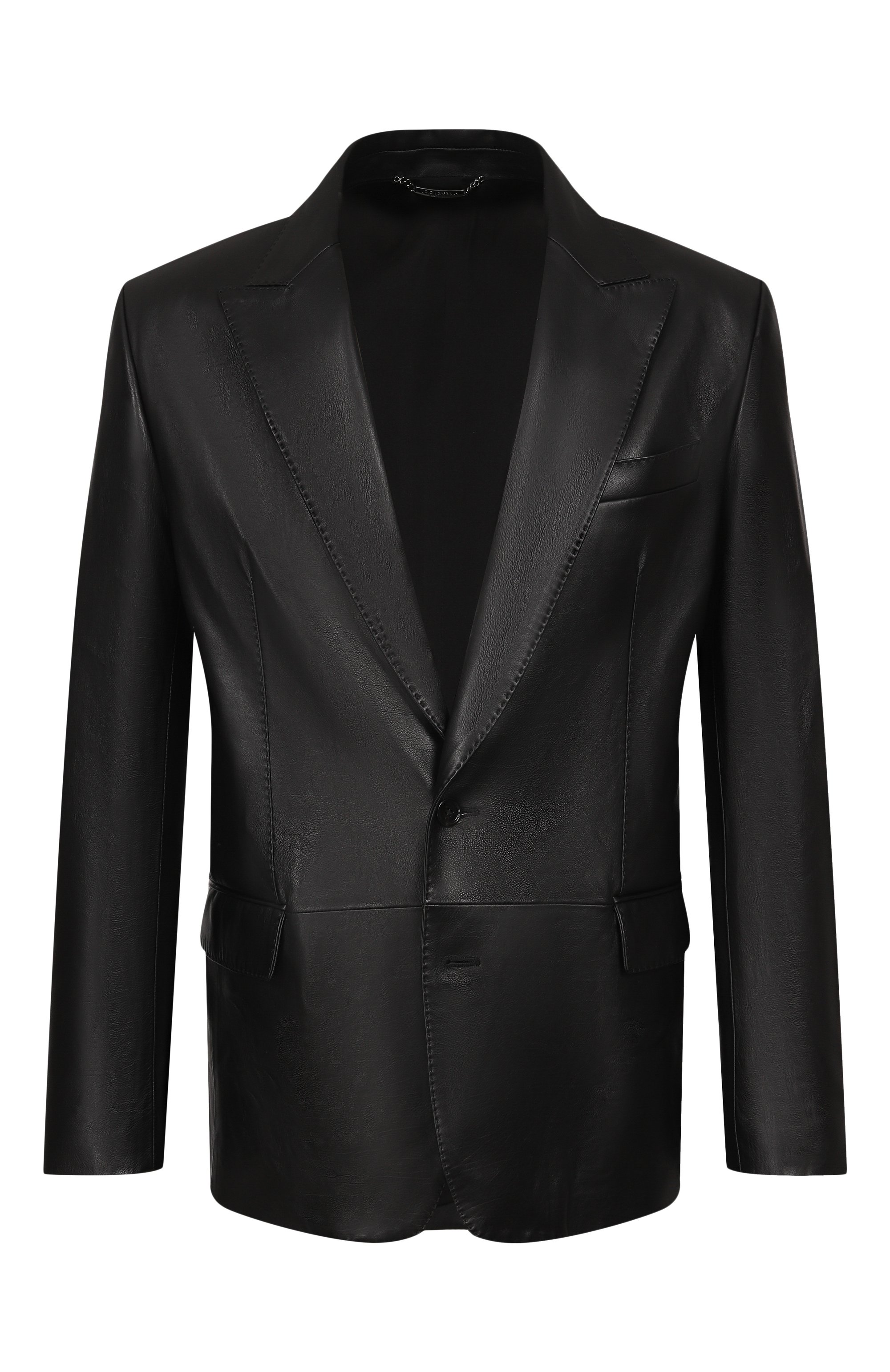 Кожаный пиджак DOLCE & GABBANA, арт. G2TV4L/HULY7, фото 1