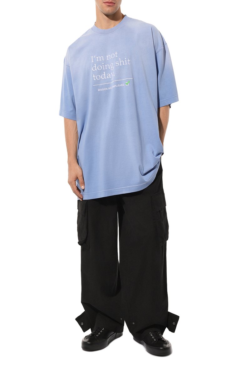 Хлопковая футболка VETEMENTS, арт. UE54TR150N, фото 1