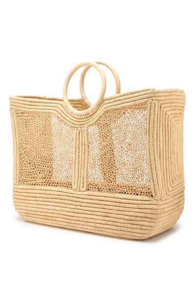 Сумка из рафии MANA SAINT TROPEZ, арт. BIG BAG IN RAFFIA, фото 3