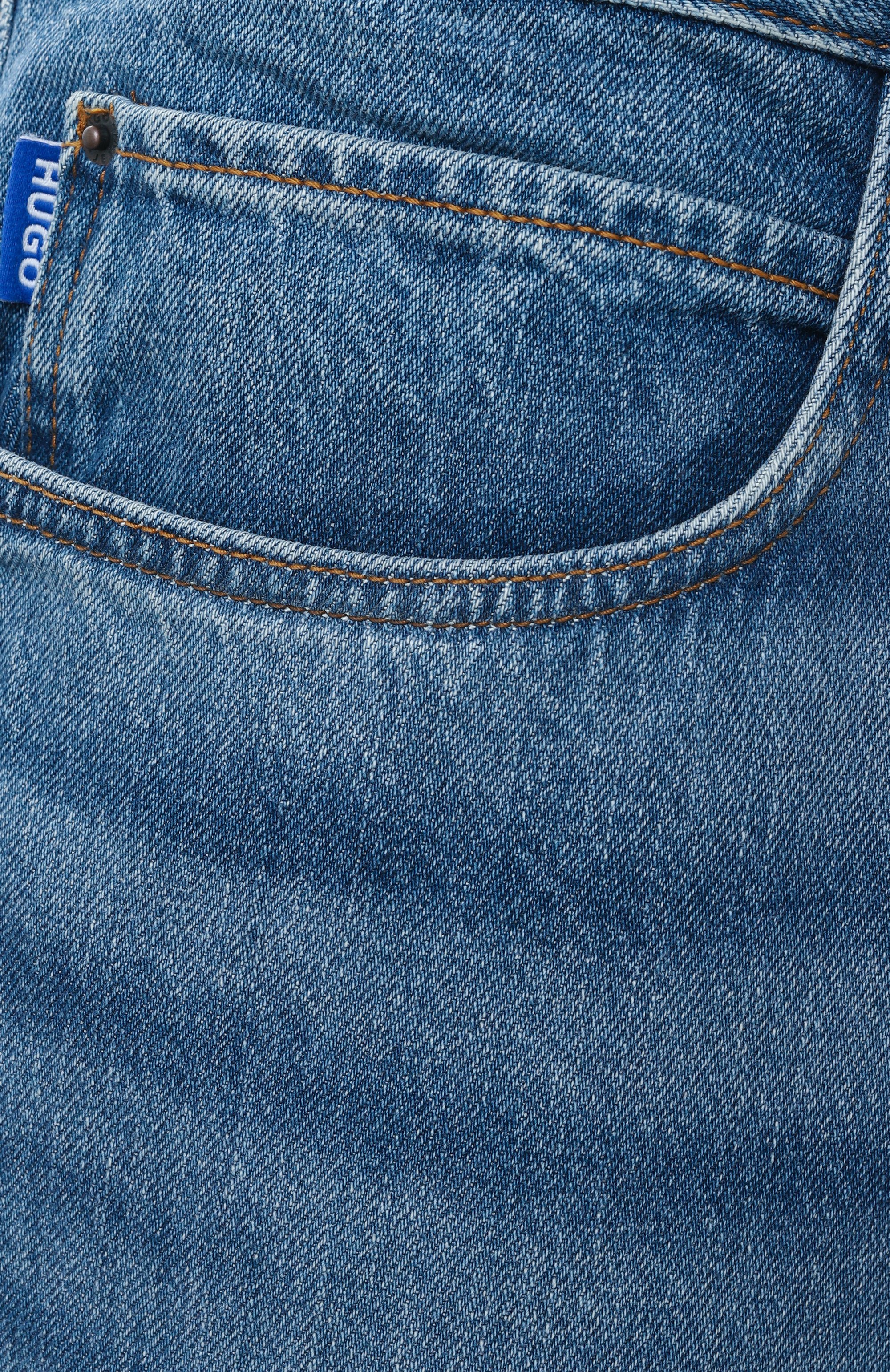 Джинсы nate HUGO BLUE синего цвета по цене 17950 руб., арт. 50529178, фото 6 Джинсы nate HUGO BLUE, арт. 50529178, фото 6