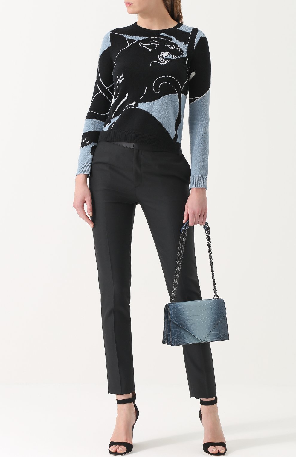 Сумка piano из кожи крокодила BOTTEGA VENETA, арт. 440829/VCCV0, фото 2