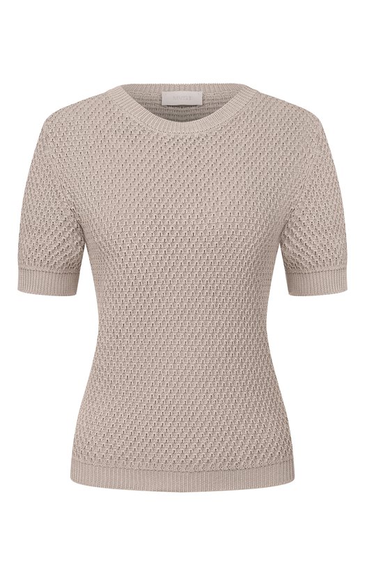 Пуловер из шелка и хлопка MVST M26.2PW.K216/Y203 Бежевый M26.2PW.K216/Y203