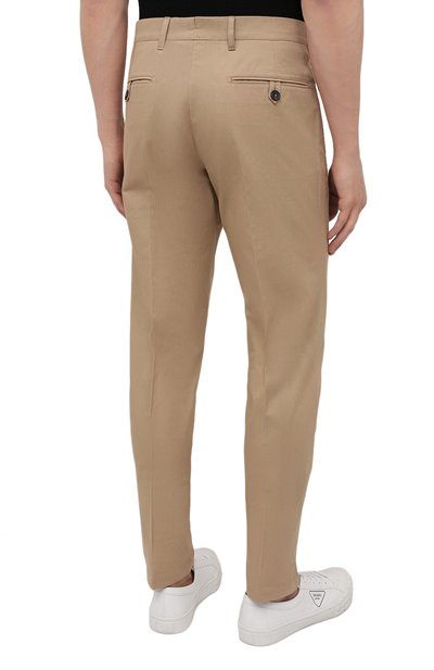 Хлопковые брюки PRADA, арт. SPE12-1GQS-F0AI2-172, фото 4