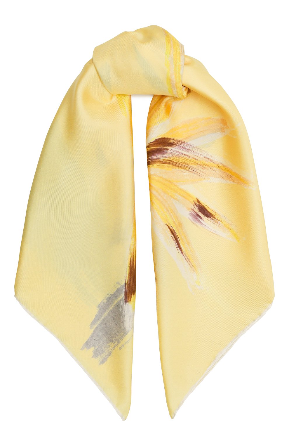 Шелковый платок LANVIN желтого цвета по цене 31800 руб., арт. 6L9090/SS234, фото 1 Шелковый платок LANVIN, арт. 6L9090/SS234, фото 1