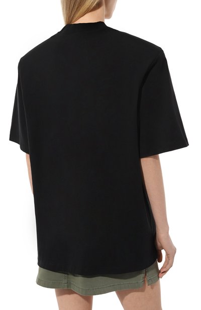 Хлопковая футболка THE ATTICO, арт. 241WCT173/J025, фото 4