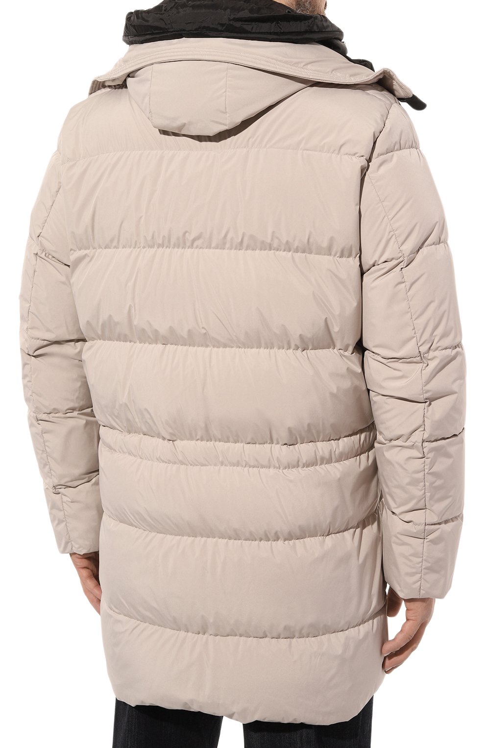 Пуховик davide-stp MOORER светло-серого цвета по цене 299500 руб., арт. DAVIDE-STP, фото 4 Пуховик davide-stp MOORER, арт. DAVIDE-STP, фото 4