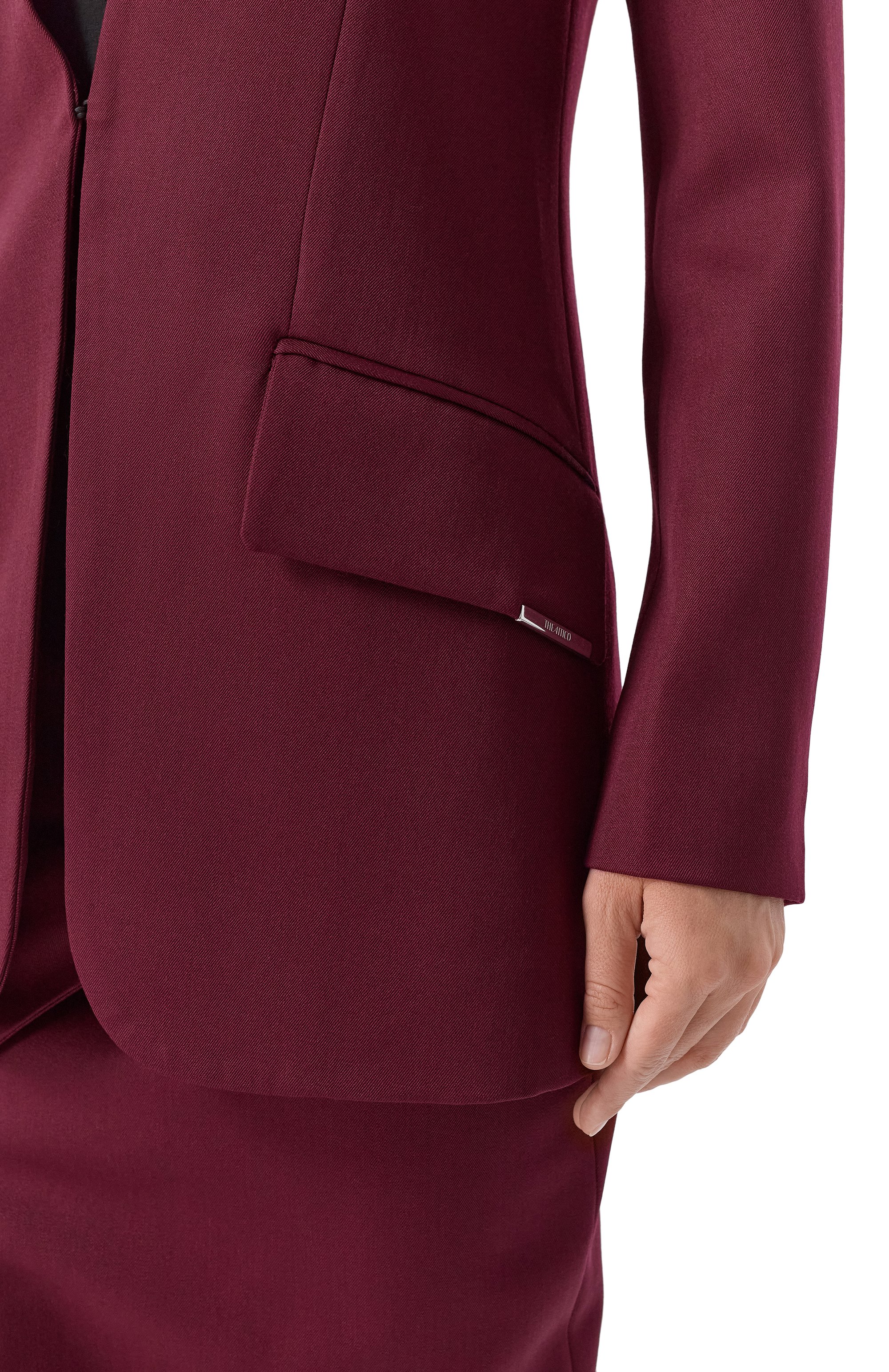 Шерстяной жакет THE ATTICO, арт. 251WCG00087/WWW065AA, фото 5