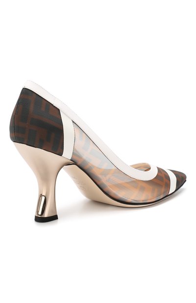 Комбинированные туфли FENDI, арт. 8I6804 AK11, фото 4
