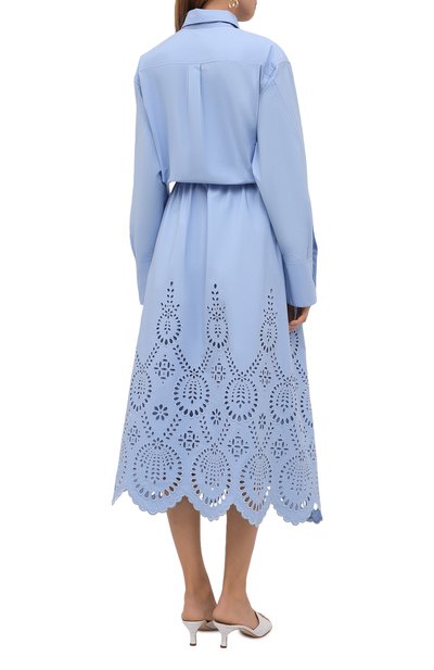 Хлопковое платье VALENTINO, арт. WB3VAW736H5, фото 4