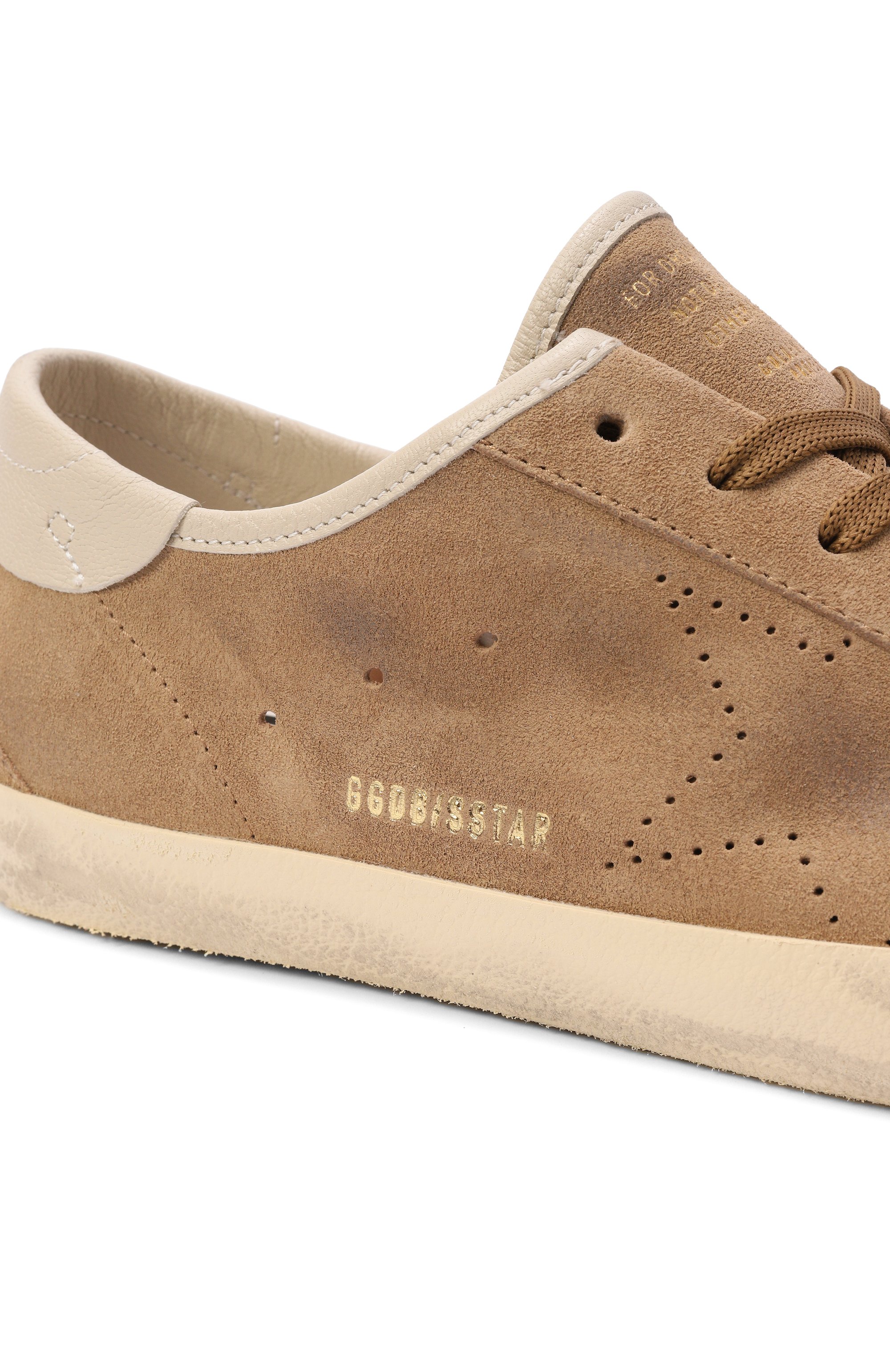 Замшевые кеды super-star GOLDEN GOOSE DELUXE BRAND, арт. GMF01077.F008593, фото 6