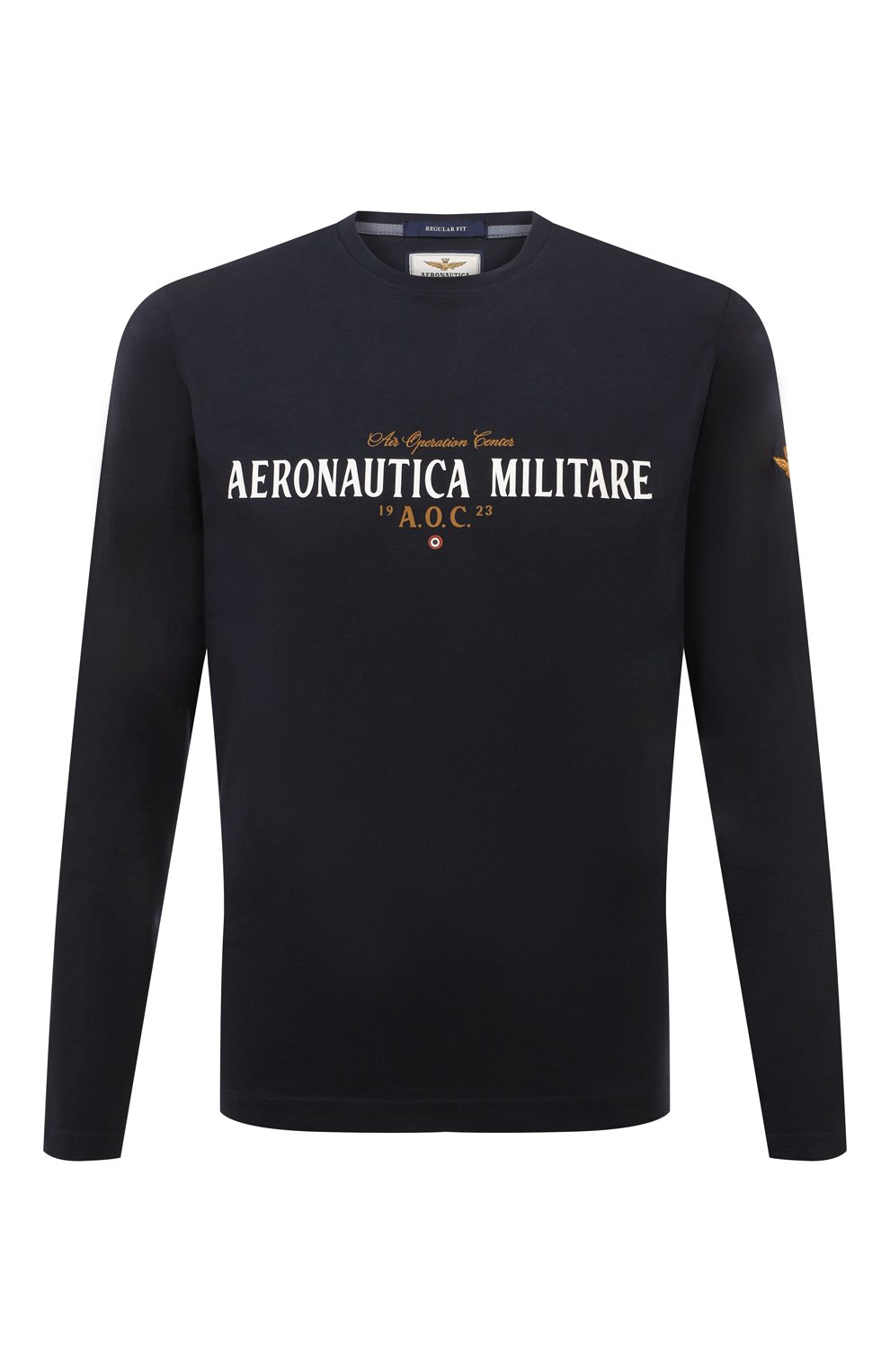 Хлопковый лонгслив AERONAUTICA MILITARE, арт. 232/TS2187J538, фото 1