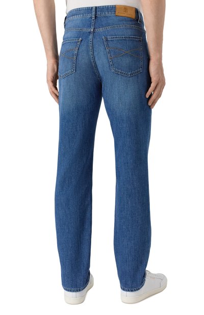 Джинсы traditional fit BRUNELLO CUCINELLI, арт. M0Z37B3210, фото 4